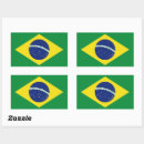Recherche de brasil autocollants Drapeau