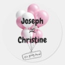 Recherche de ballon mariage autocollants Élégant