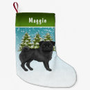 Recherche de carlin chaussette de noël Vacances