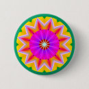 Recherche de mandala coloré badges Abstrait