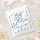 Recherche de mariage sachets papier Bleu marine