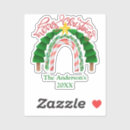 Recherche de arbre arc en ciel autocollants Xmas