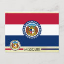 Recherche de état missouri cartes postales Drapeau