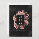 Recherche de moody floral invitations Noir