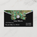 Recherche de plume de paon cartes visite Beau