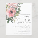 Recherche de blush pink floral invitations Tendance
