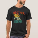 Recherche de frère héros tshirts Légende