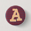 Recherche de alphabet m badges Rouge