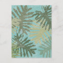 Recherche de feuilles cartes postales Palmiers