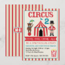 Recherche de tente 11x16 invitations À l'anniversaire de cirque