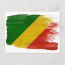 Recherche de drapeau du congo cartes postales Afrique