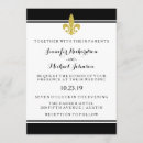Recherche de fleur de lis mariage invitations Élégant