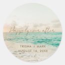 Recherche de plage mariage autocollants Littoral