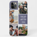 Recherche de père iphone coques Bleu foncé et blanc