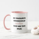 Recherche de nom préféré tasses Grand père
