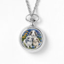 Recherche de fleur lockets Collier