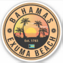 Recherche de les bahamas autocollants Vacances