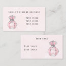 Recherche de parfum cartes visite Chic
