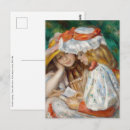 Recherche de deux soeurs cartes postales Pierre auguste renoir
