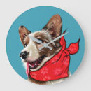 Recherche de corgi horloges Animaux