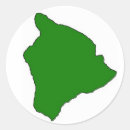 Recherche de grande île autocollants Hawaii