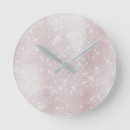 Recherche de blanc brillant horloges Contemporain