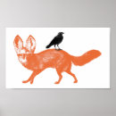 Recherche de renards posters Unique