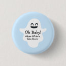 Recherche de fantôme halloween badges Baby shower halloween