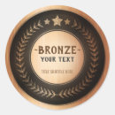 Recherche de médaille de bronze autocollants Médailles
