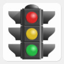 Recherche de feu vert autocollants Feu de circulation