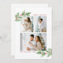 Recherche de baies de houx cartes postales Rouge et vert