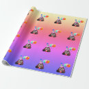 Recherche de emoji de dunette papier cadeau Émoticône