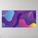 Recherche de couleur bleue posters Dégradé