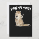 Recherche de drôle chat invitations Enfants