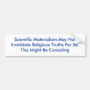 Recherche de scientifique voiture autocollants Athéisme