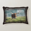 Recherche de vache décoration coussins Longhorn