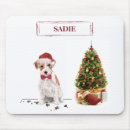Recherche de noël terrier tapis souris Drôle