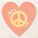 Recherche de peace dessous de verres Hippie