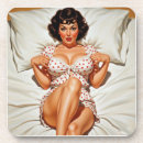 Recherche de pin up dessous de verres Pinceau