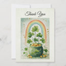 Recherche de shamrock vœux cartes Trèfle