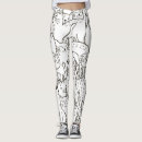 Recherche de chat noir et blanc leggings Animal