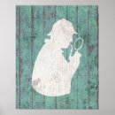 Recherche de detective posters Rétro