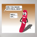 Recherche de saucisse posters Boeuf