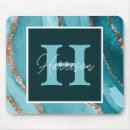 Recherche de turquoise et or tapis souris Parties scintillant or