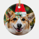 Recherche de corgi décorations de noël Drôle