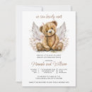 Recherche de cute teddy bear baby shower invitations Mignon
