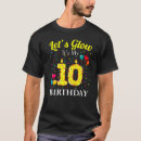 Recherche de glow tshirts Anniversaire