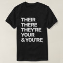 Recherche de contrarié tshirts Grammaire