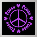 Recherche de peace symbol posters Hippie