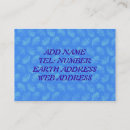Recherche de motif de plume cartes visite Toute personne